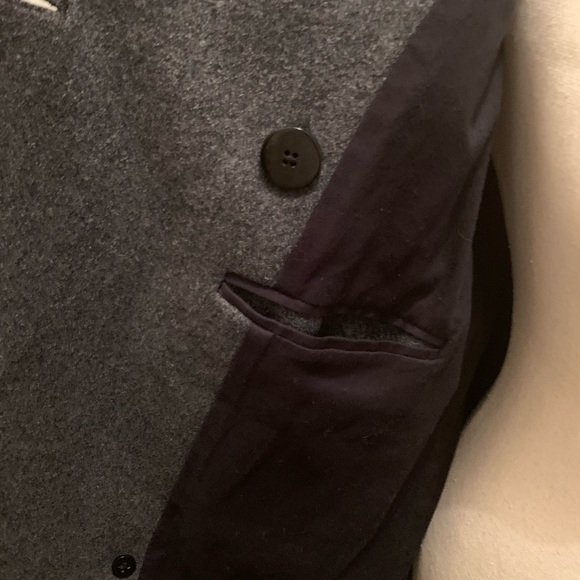 GAP Recycled Wool Grey Coat - Picture 9 of 11